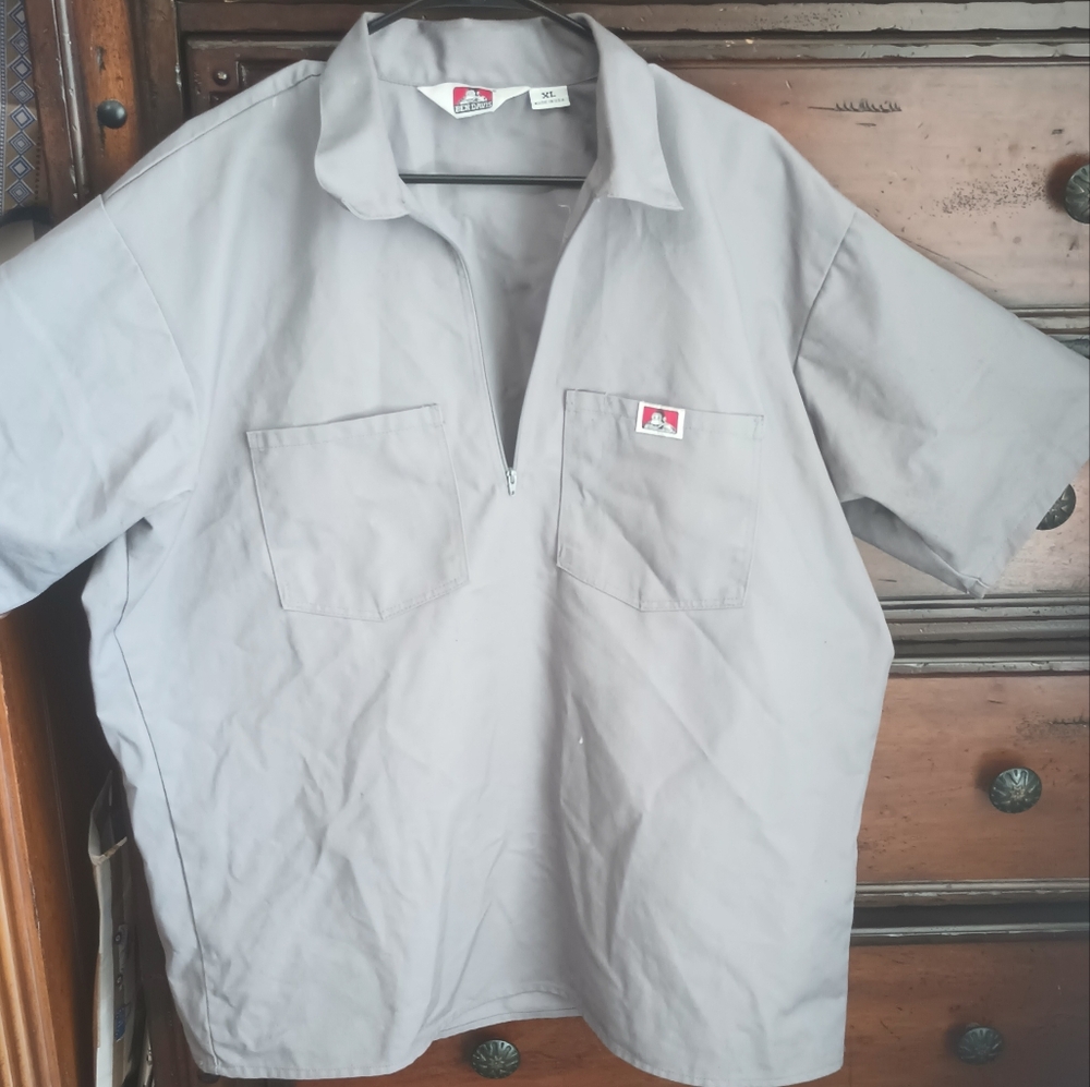 Ben Davis half zipped shirt